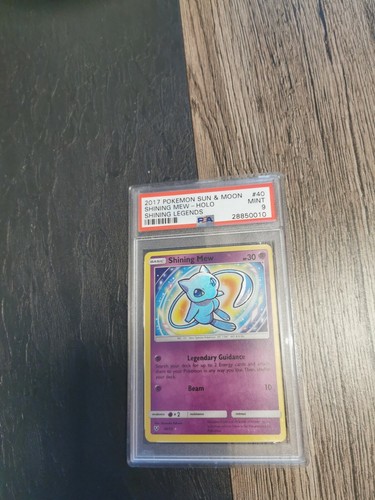 Pokemon Shining Mew 40 Shining Legends PSA 9 Mint