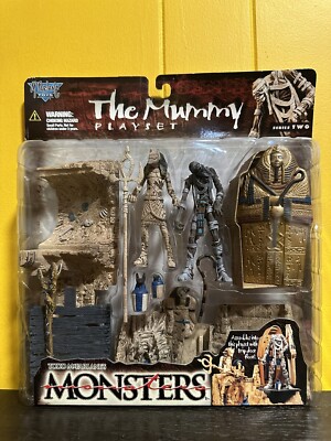 Monsters The Mummy Playset Series Two 1998 Egypt Tomb 2  McFarlane Toys - NEW
