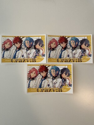Ensemble Stars Starry Symphony -the first light- Crazy:B stickers set