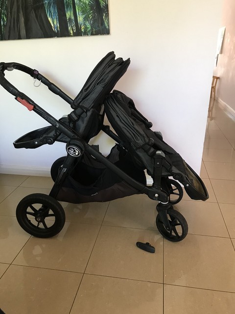 baby jogger city select charcoal second seat