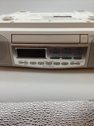 Sony Under Cabinet Space Saver Radio  AM/FM CD ICF-CD513 Tested  No Hardware
