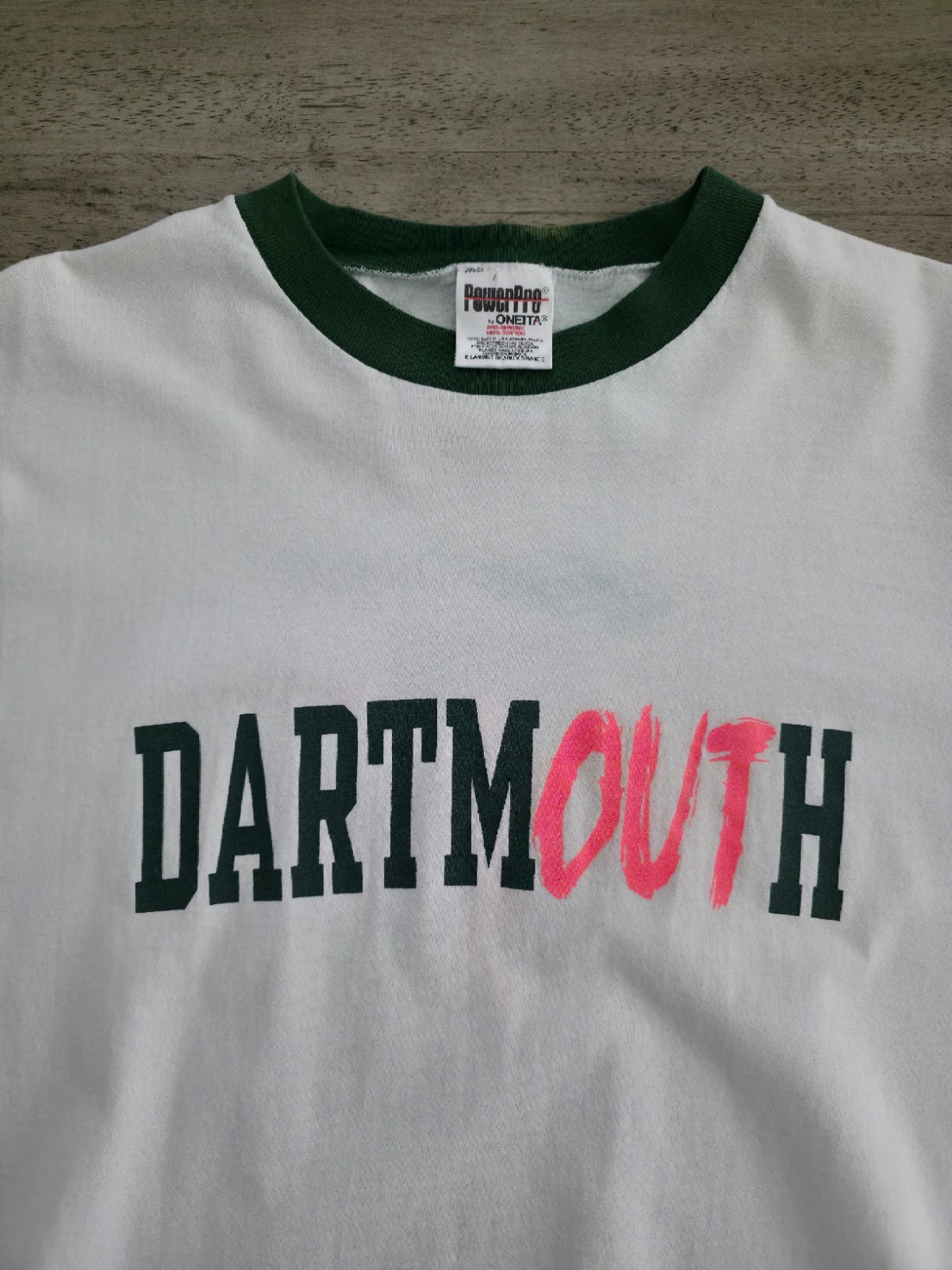 Vintage 90s Keith Haring Dartmouth College Coming Out Week T-shirt XL LGBTQ Art