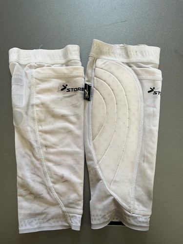 Storelli BodyShield Leg Shield / Shin Guard - White Small (Good Condition)