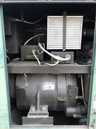 Generator Turbo Diesel 3 Phase 60 KW Allis-Chalmers 344.4 Hours