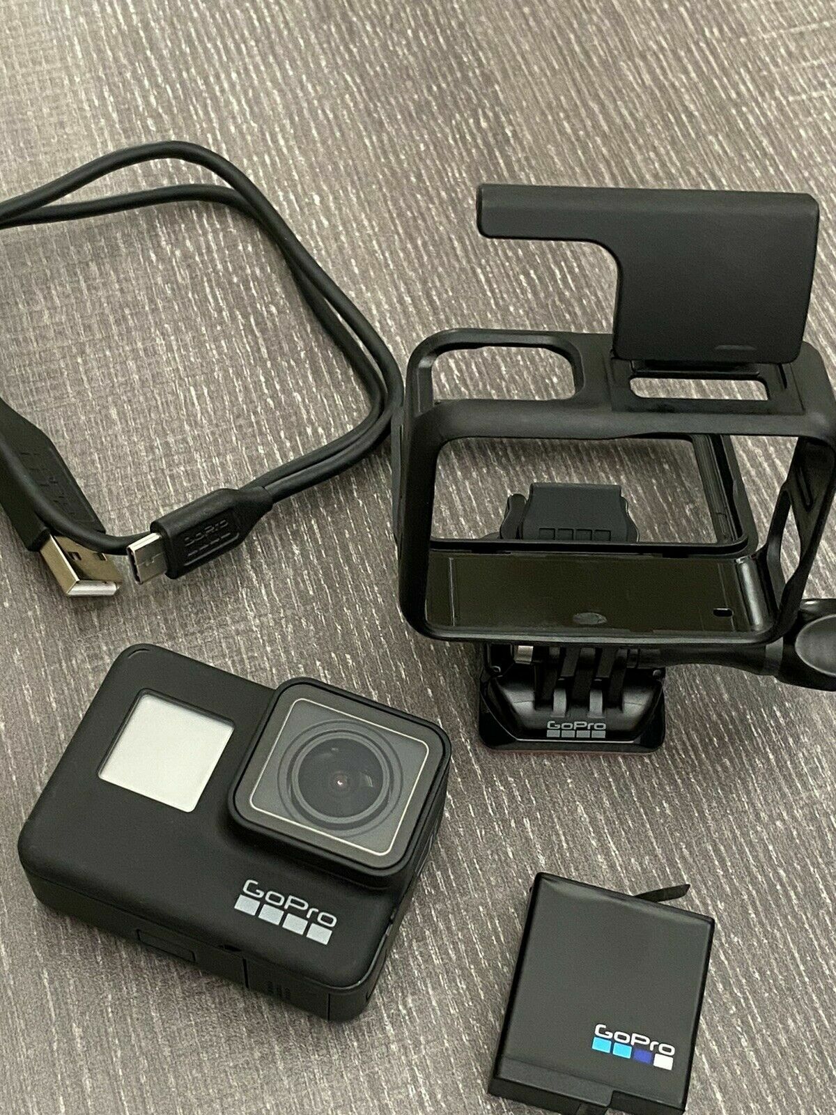 GoPro Hero 7 Black with Sports Accessories + Hard Case + GoPro Hero 7 Black with Sports Accessories + Hard Case +