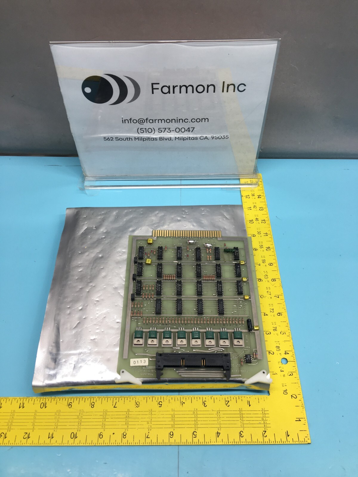 Unicom Automation P-60158-01 Robot 10 Data Display Control Board, PCB, 151509