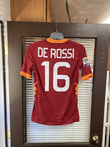 AS Roma Kappa 半袖ユニフォームネイビー/オレンジ AS Roma Kappa 半袖ユニフォームネイビー/オレンジ - メルカリ