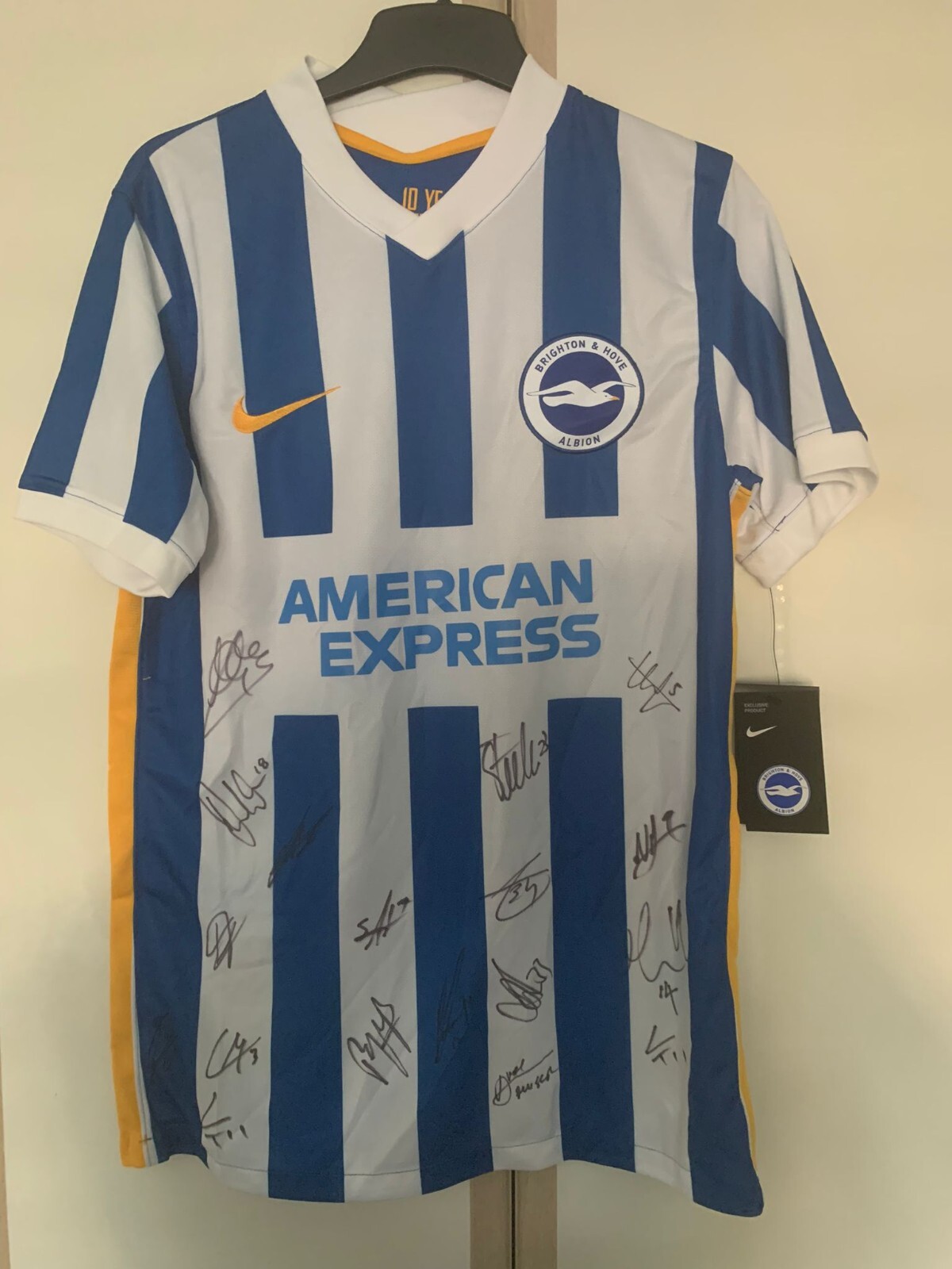 ウェア Brighton & Hove Albion FC football shirt Brighton Nike 25/26 Home Shirt | Official BHAFC Store