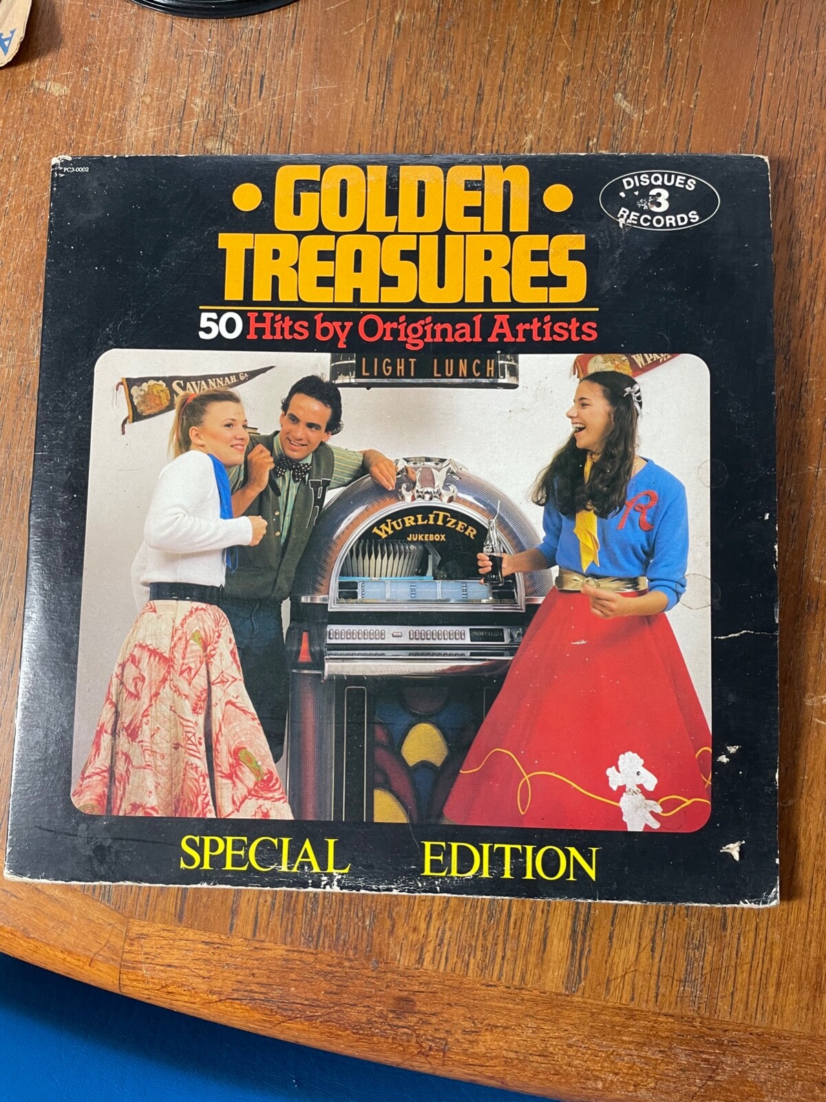 Golden Treasures LP 50-Songs Ruby Records Limited - PC3-0002