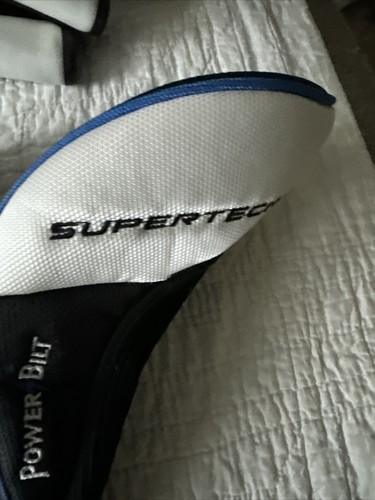 Powerbilt Golf BLUE  TPS SUPERTECH Driver 1 Wood HEADCOVER Head Cover