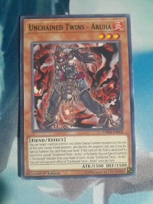 Yugioh Unchained Twins - Aruha CHIM Rare 1st Ed