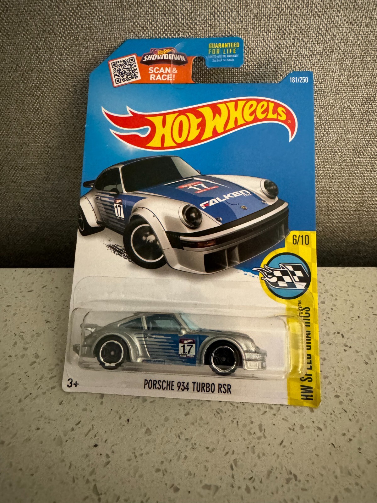 Hot Wheels Porsche 934 Turbo Rsr Falcon Silver #6/10 Hw