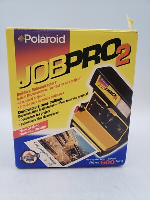  Polaroid Job Pro 2 Instant  Camera New Open Box Photography 600