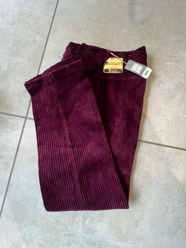 Ancien Pantalon  Velour Velboreve Sura Sport Productions Chaumont Paris