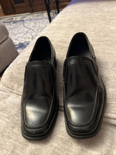 Stacy Adams Men's Slip On Loafer Size 8.5 Wide Leather Black W driving