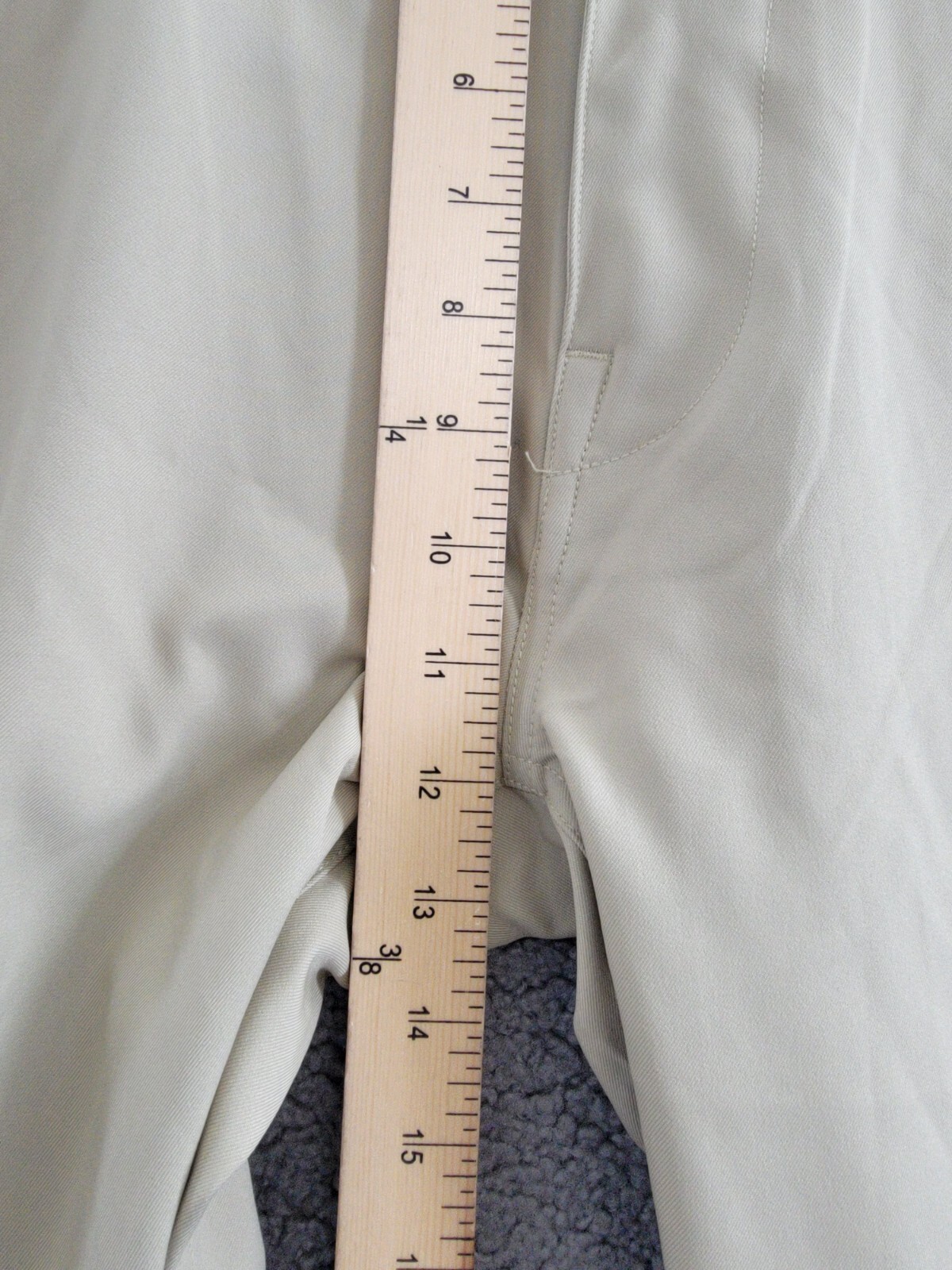 Polo Ralph Lauren Slim-Fit Performance Chino Pants Men's 34/30 Khaki Button Zip - Picture 8 of 18