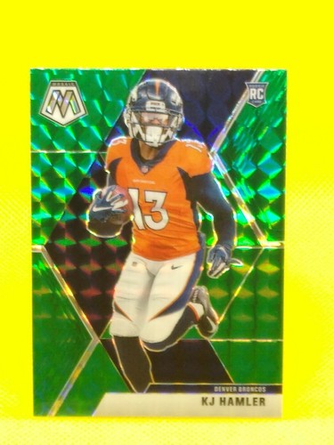 KJ Hamler 2020 Mosaic ROOKIE GREEN PRIZM #219 PENN State