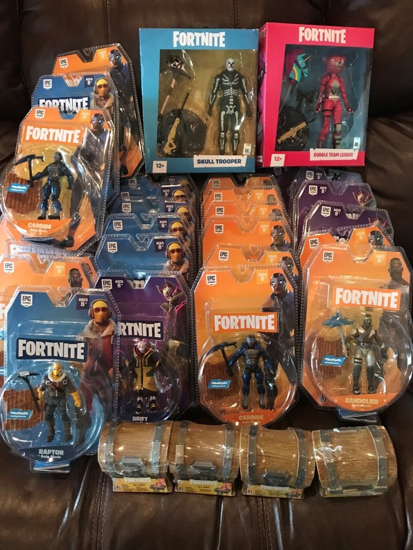 Fortnite Action Figure Squad Mode Cuddle Leader Skull Trooper Drift - fortnite action figure squad mode cuddle leader skull trooper drift bandolier