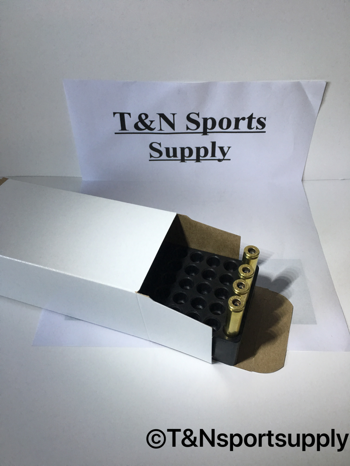 223 5.56 300 AAC 222 White 50 RD Cardboard Ammo Box W/trays For Reloading Qty10