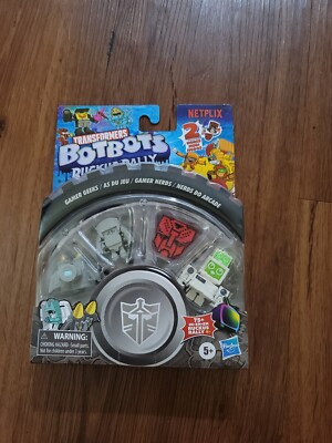 Transformers BotBots Series 6  Gamer Geeks 5-Pack 2022 Ruckus Rally