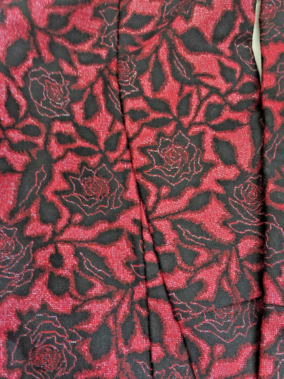 EUC Authentic Vintage Japanese Kimono, winter weight GORGEOUS!