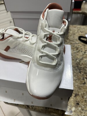 Brand New Air Jordan 11 CMFT Low Women Sail/Sky J Orange Size 8.5