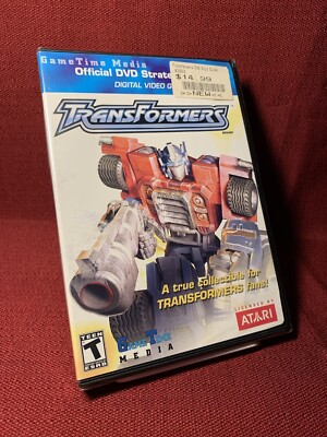 Transformers DVD / DVG Game Time Media Digital Video Game (Sealed) SHIPS FREE