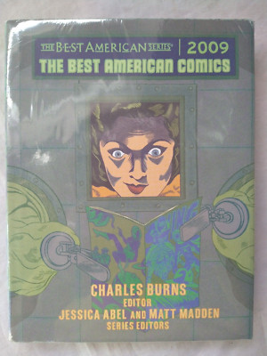 The Best American Comics 2009 Hardcover Edited by Charles Burns New Sealed