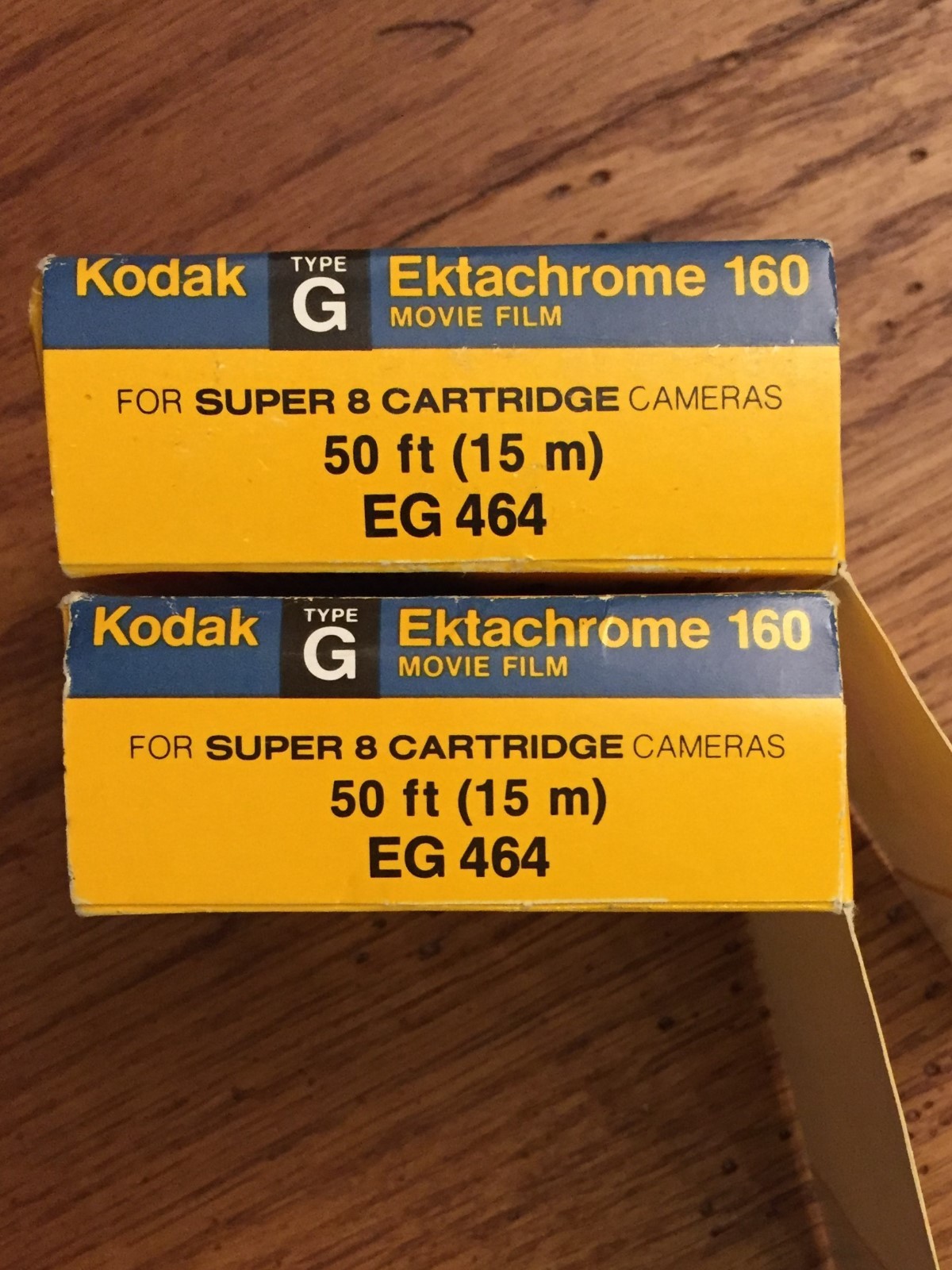 (2) Kodak Ektachhrome 160 EG 464 Movie Film Expired 1981