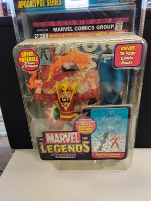 Marvel Legends Red Iron Fist Toybiz Apocalypse Wave NIB