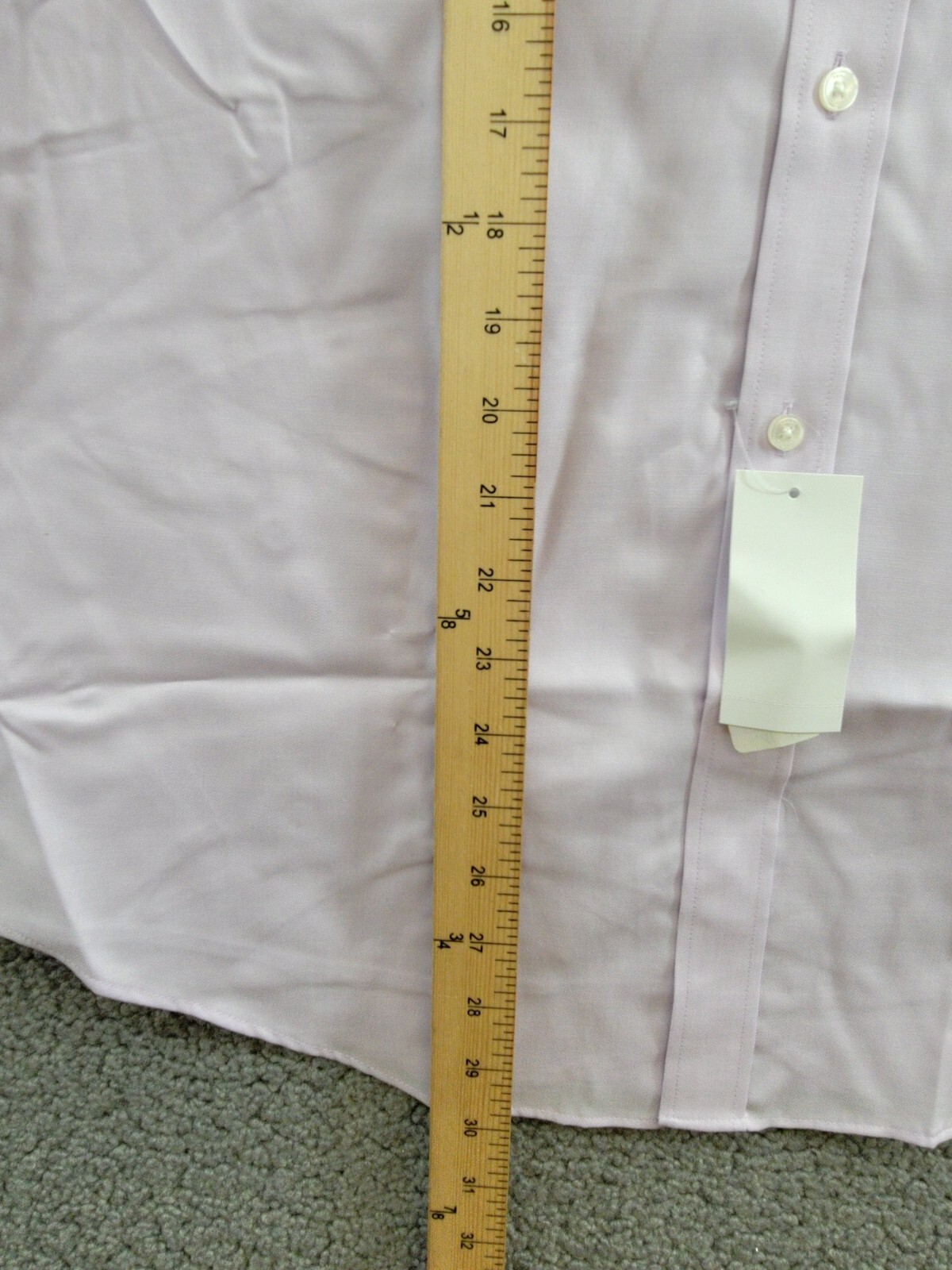 Tommy Hilfiger TH Flex Regular Fit Stretch Oxford Dress Shirt Men's 15.5 32-33 - Picture 8 of 18