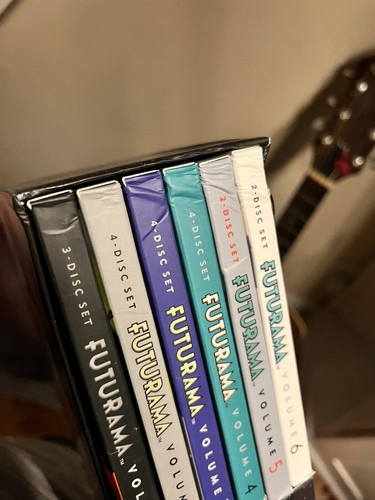 Futurama The Complete Series Season 1-8 + 4 Movies (DVD 27