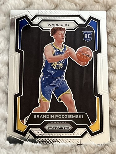 Brandin Podziemski 2023-24 Panini Prizm Rookie Card RC #147