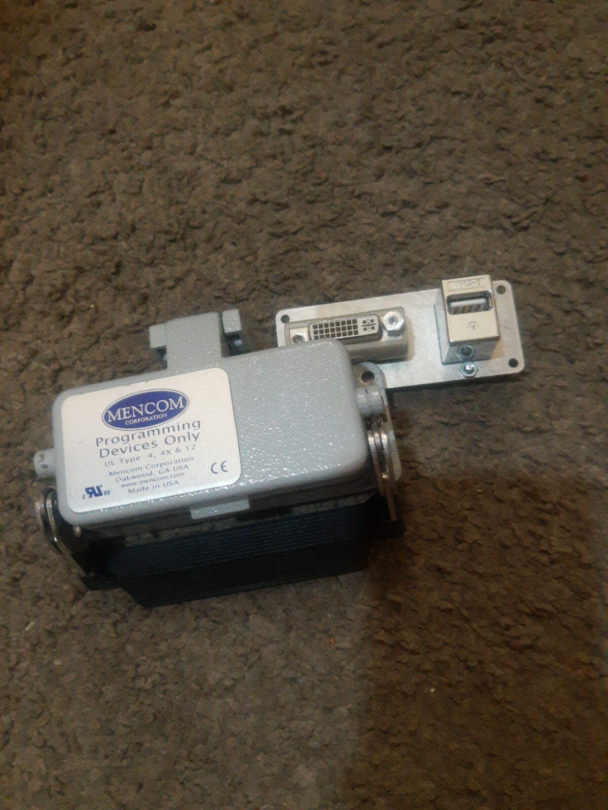 ILME Rectangular Connector Set w/ Hood, Mount w/ Insert