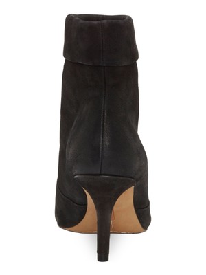 

VINCE CAMUTO Женские черные кожаные ботильоны Amvita Stiletto с воротником-манжетой, размер 8 м, Черный, VC-AMVITA