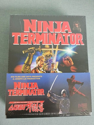 Ninja Terminator (2 Blu-ray Set) Neon Eagle Limited Edition OOP Brand New!!! Ninja Terminator (2 Blu-ray Set) Neon Eagle Limited Edition OOP Brand New!!!