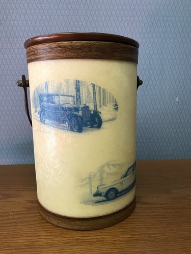 VTG Bacova Guild Volvo 50th Anniversary Large Ice Bucket Fiberglass Cars
