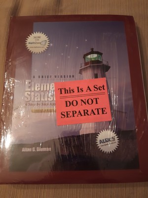 Elementary Statistics: A Brief Version 3rd Edition Bluman Homeschool SEALED NEW