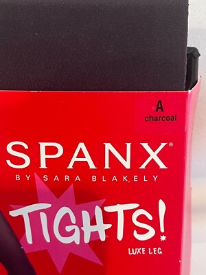 Spanx Luxe Legs Tights Charcoal (Dark Grey) Size A
