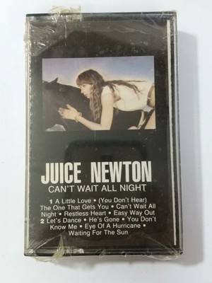 JUICE NEWTON Can't Wait All Night AFK14995 SEALED Cassette Tape