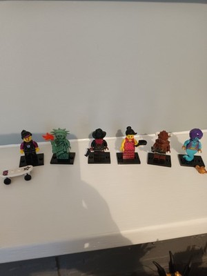 6 X LEGO MINIFIGURES SERIES 6 SET 8827 RETIRED 