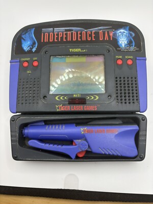 Vintage ID4 Laser Game Independence Day Tiger Electronics 1996 See Description
