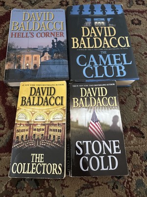 David Baldacci Camel Club Series Hell s Corner The Collectors Stone Cold Lot