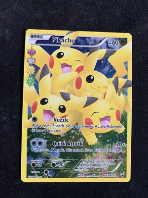 2016 Pikachu, Generations Radiant Collection, #RC29/RC32 Pikachu, Full Art UR-NM