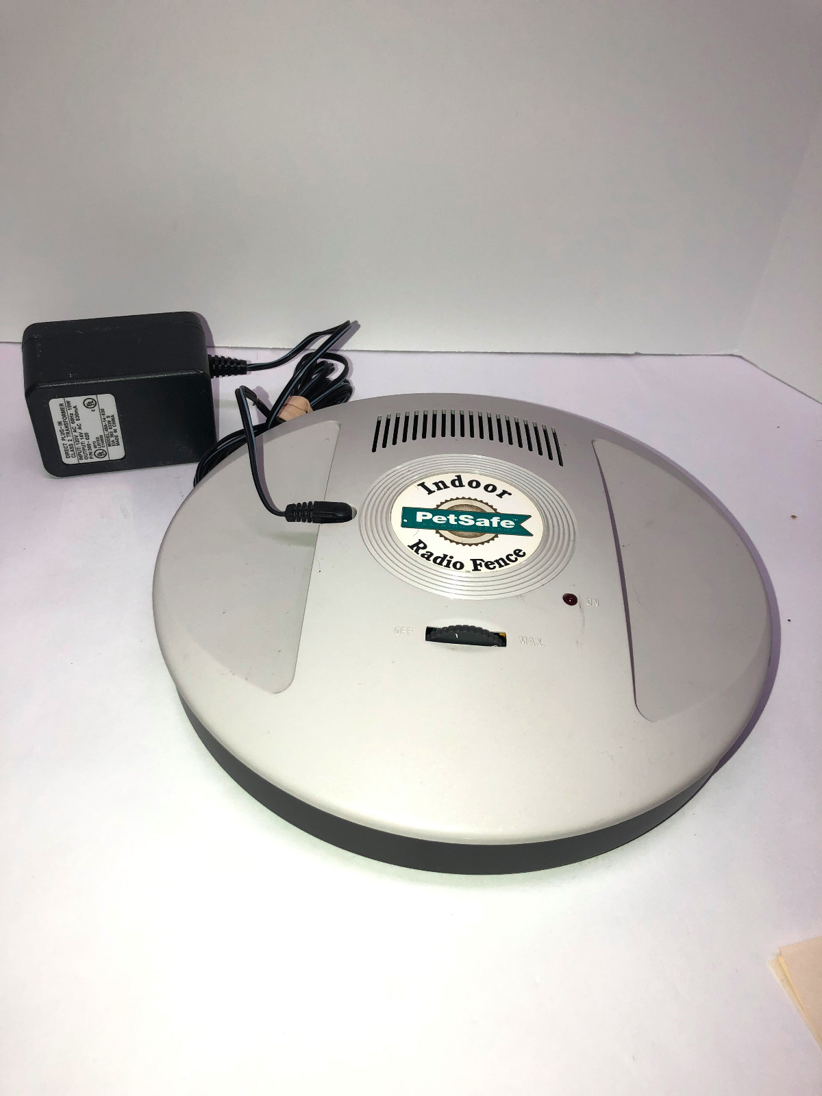 PetSafe Indoor Radio Fence Transmitter Receiver And Power Adapter, No Collar