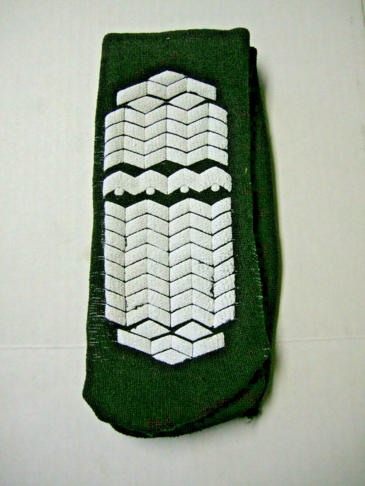Men's Black Slipper Crew Socks By B&B Hoisery, Sock Size 10-13, 1 Pair, New