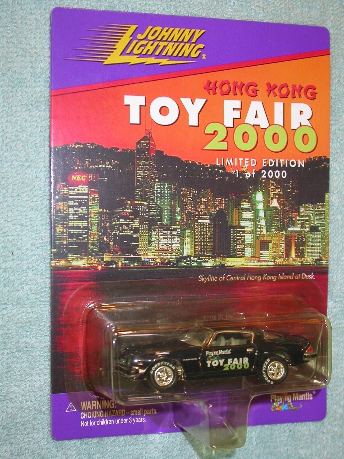2000 Hong Kong Toy Fair 76 Camaro Johnny Lightning real