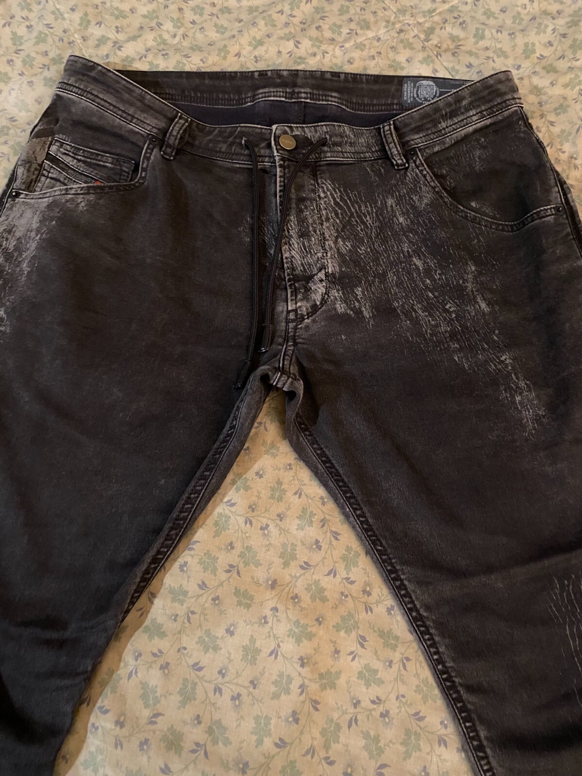Diesel Industry Krooley 069DT Stretch CB-NE W34 Black Denim Diesel Industry Krooley 069DT Stretch CB-NE W34 Black Denim