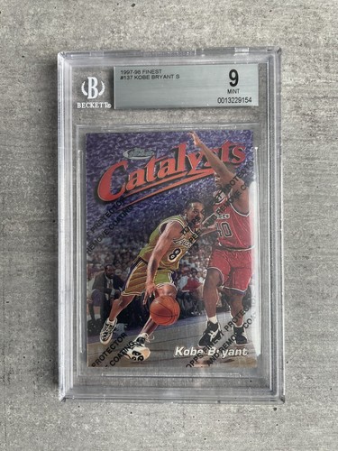 その他 97-98 Topps Finest Kobe Bryant CATALYSTS 1997-98 Topps Finest Catalysts With Coating #137 Kobe Bryant