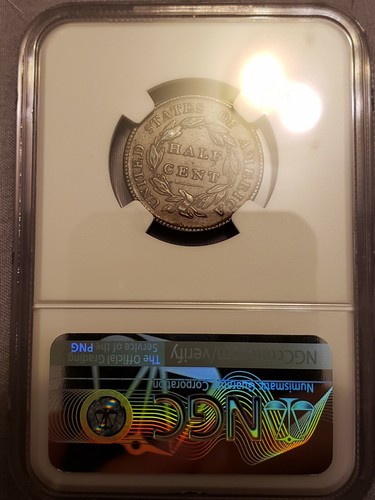 1828 1/2c Classic Head Half Cent NGC VF35 12 STAR Variety rare old type coin